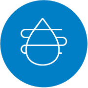 Ícone Secagem rápida